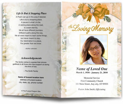 Royal Funeral Program Template - The Funeral Program Site