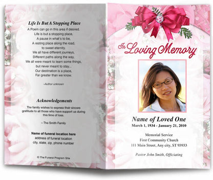 Royal Funeral Program Template - The Funeral Program Site