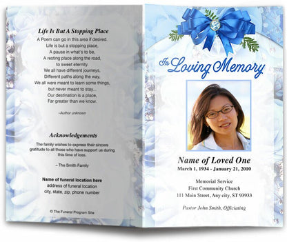 Royal Funeral Program Template - The Funeral Program Site