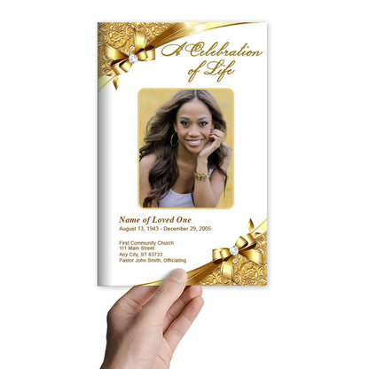 Royalty Funeral Program Template - The Funeral Program Site