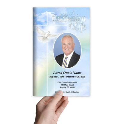 Salvation Funeral Program Template - The Funeral Program Site