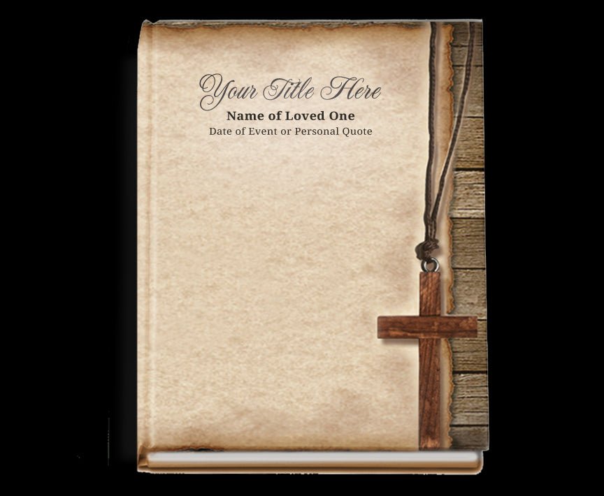 Shepherd Perfect Bind Memorial Funeral Guest Book - The Funeral Program Site