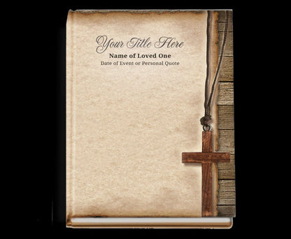 Shepherd Perfect Bind Memorial Funeral Guest Book - The Funeral Program Site