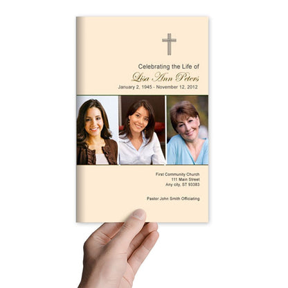 Spiritual Funeral Program Template - The Funeral Program Site