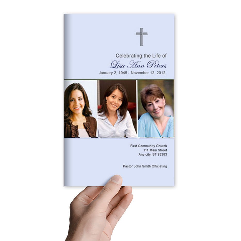 Spiritual Funeral Program Template - The Funeral Program Site