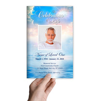 Starlight Funeral Program Template – The Funeral Program Site