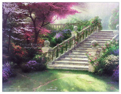 Thomas Kinkade Stairway of Paradise Funeral Paper (Pack of 25) - The Funeral Program Site