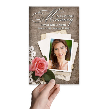 Tiffany Funeral Program Template - The Funeral Program Site