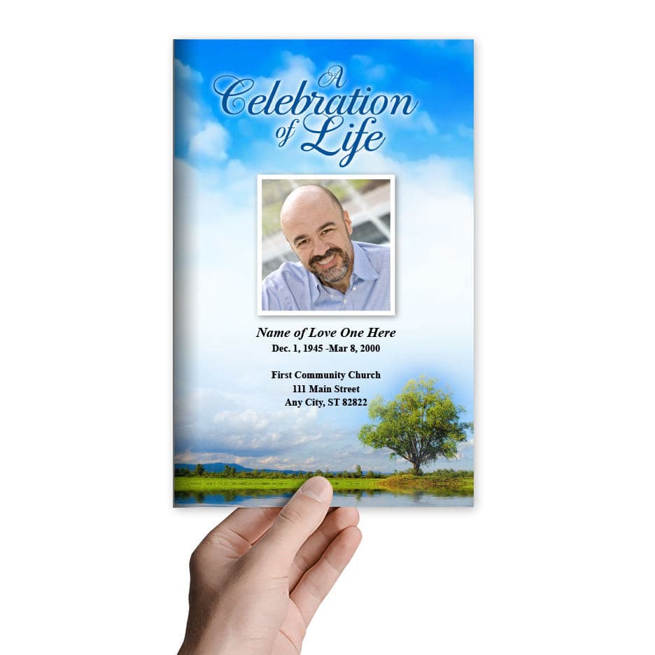 Treasure Funeral Program Template - The Funeral Program Site