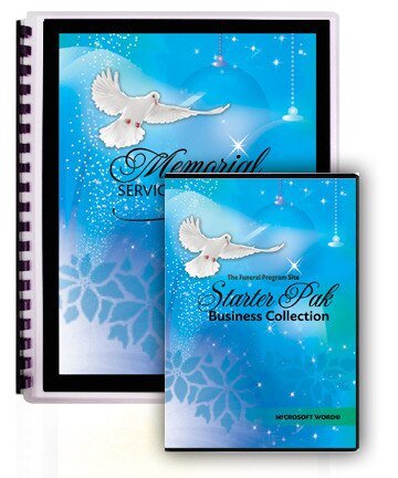 Ultimate Premium 10 Funeral Program Software Package - The Funeral Program Site