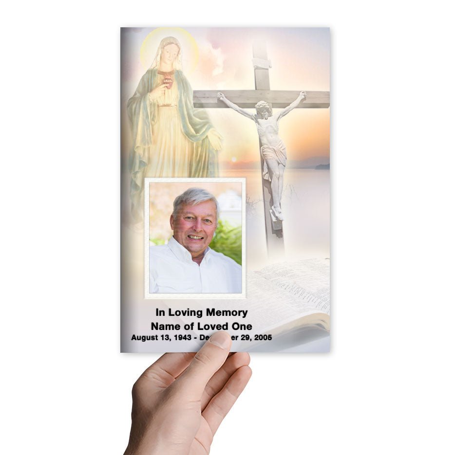 Vision Funeral Program Template - The Funeral Program Site