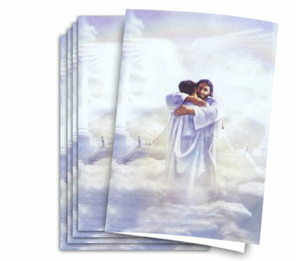 Warm Embrace Funeral Program Paper (Pack of 25) - The Funeral Program Site