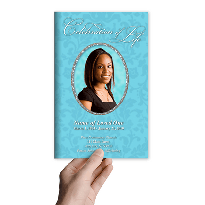 Whitney Funeral Program Template - The Funeral Program Site