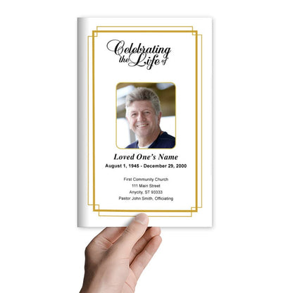 Windsor Funeral Program Template - The Funeral Program Site