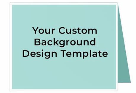 Your Design Custom Background Thank You Card Template - The Funeral Program Site